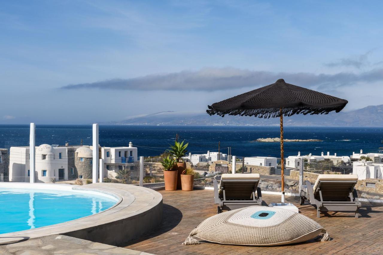 Cosset Villa Bohochic Sea&Harbourview And Sunset By One-Villas Орнос Екстер'єр фото