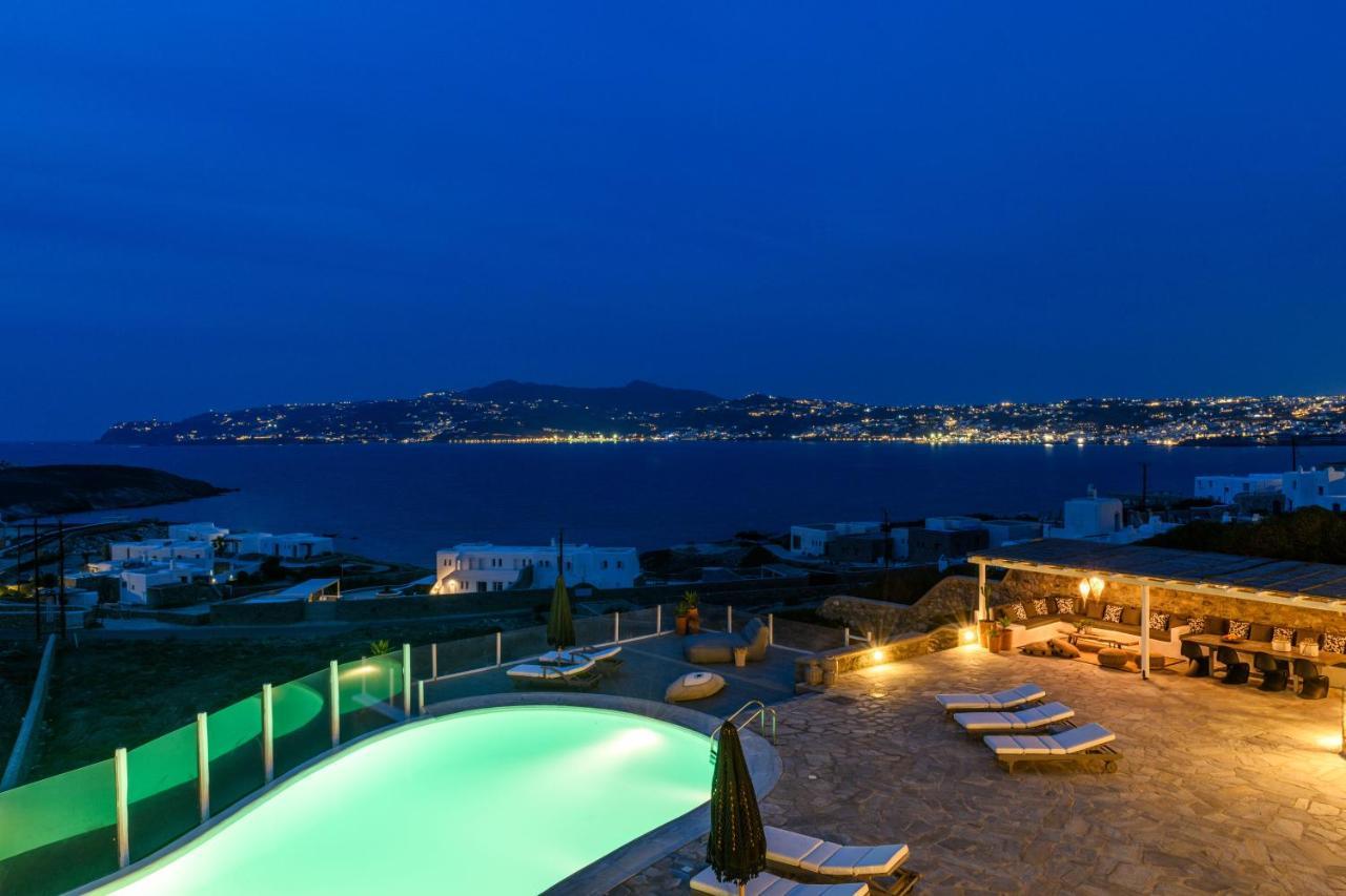 Cosset Villa Bohochic Sea&Harbourview And Sunset By One-Villas Орнос Екстер'єр фото